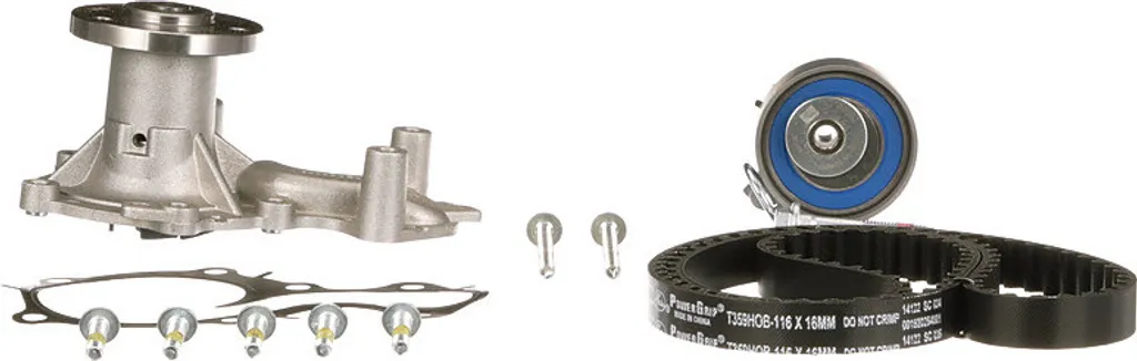 Gates KP1T359HOB Pompe à eau et Kit courroie de distribution Ford Focus