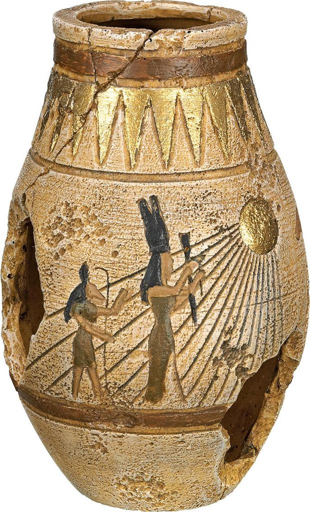 Ornamenti Aqua "EGYPTIAN CRUG" 8,0 x 8,0 x 12,5 cm Immagine del prodotto 