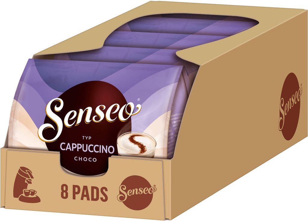 SENSEO Pads Typ Cappuccino Choco Senseopads 40 Getränke Produktbild 