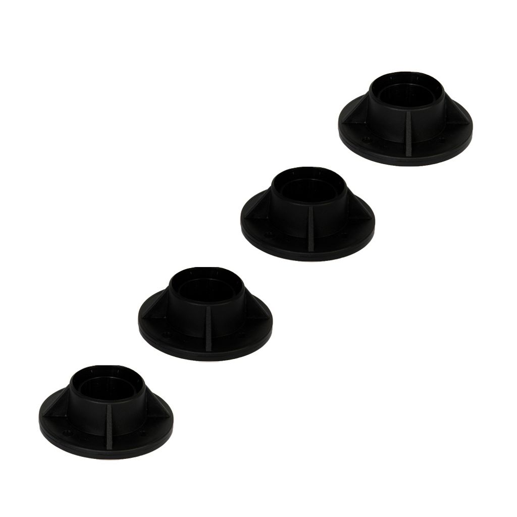 Bestway Ersatzteil-Set Standfuß (schwarz / 4 Stück) für Steel Pro und Power Steel Pools