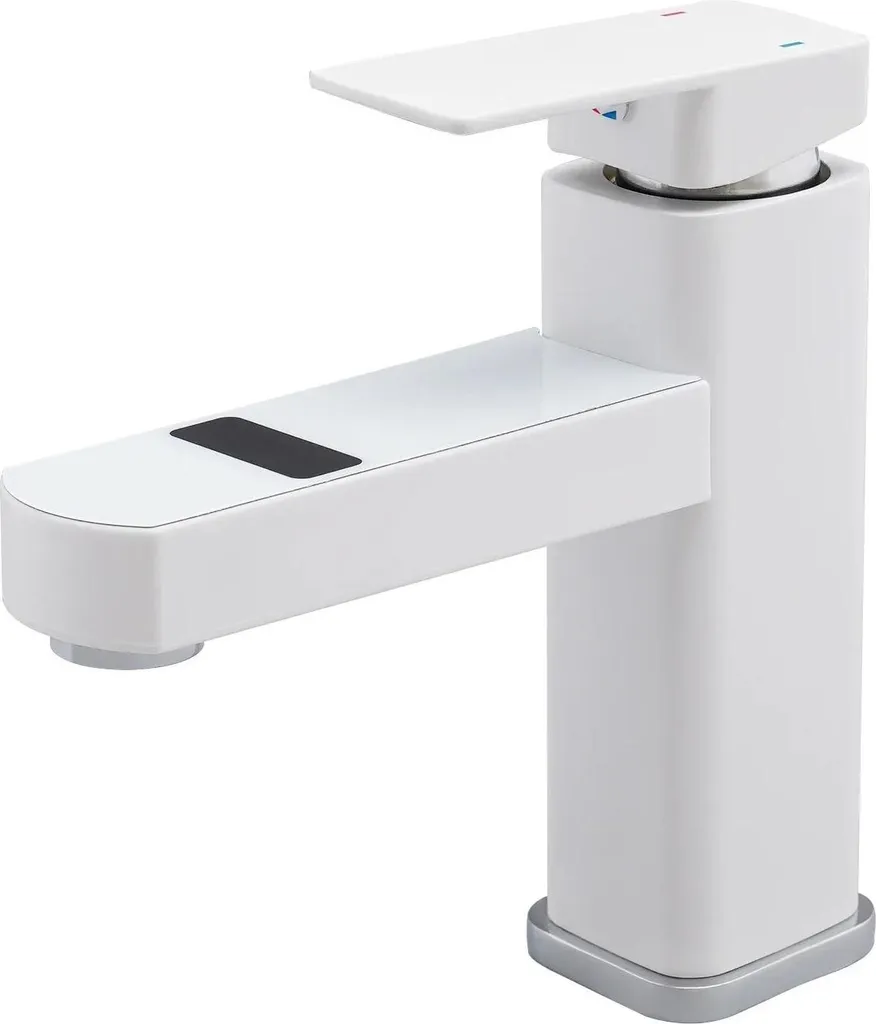 Robinet de lavabo blanc étanche : fini les fuites et le calcaire