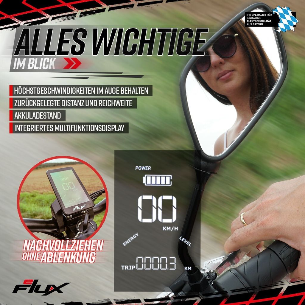 eFlux Freeride X2  | Straßenzulassung - Elektro Scooter mit Produktbild 7
