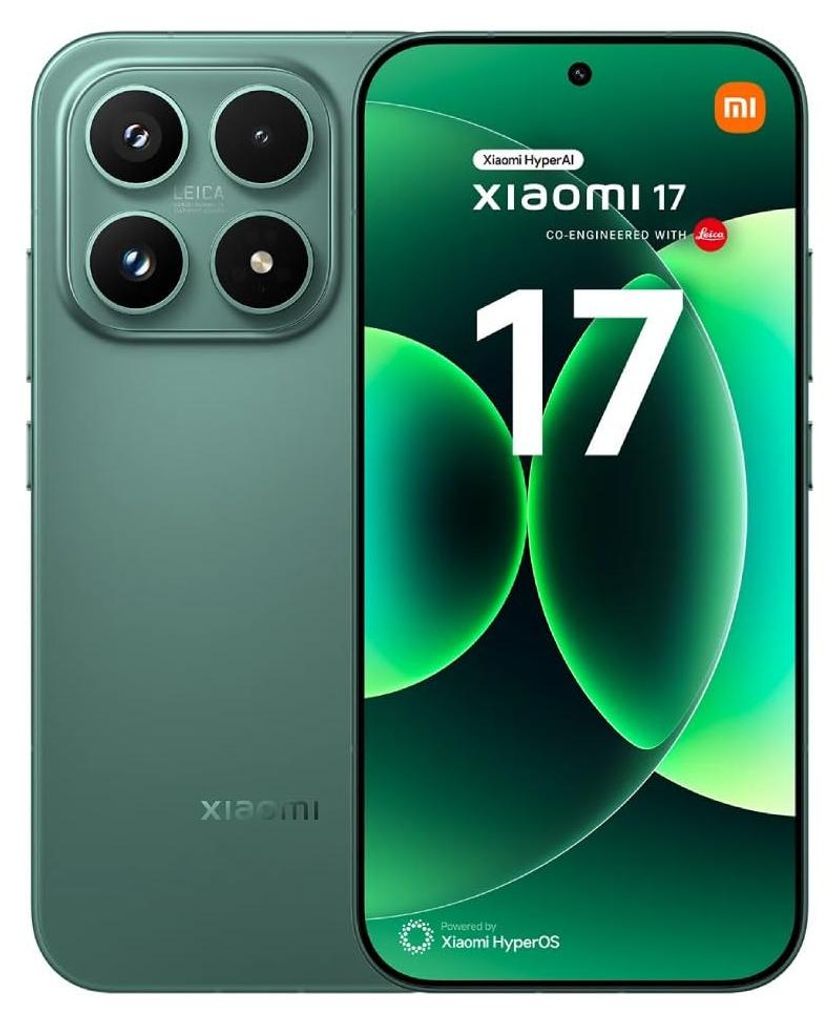 Xiaomi 17 Smartphone 6,3" OLED 5G Snapdragon 8 Elite Gen 5 Produktbild 