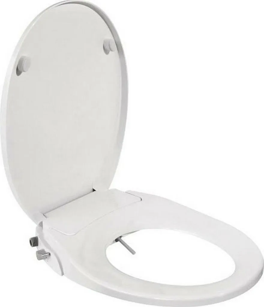 Abattant WC Lavant pour Hygiène Intime Gelco Clenea Blanc Confort