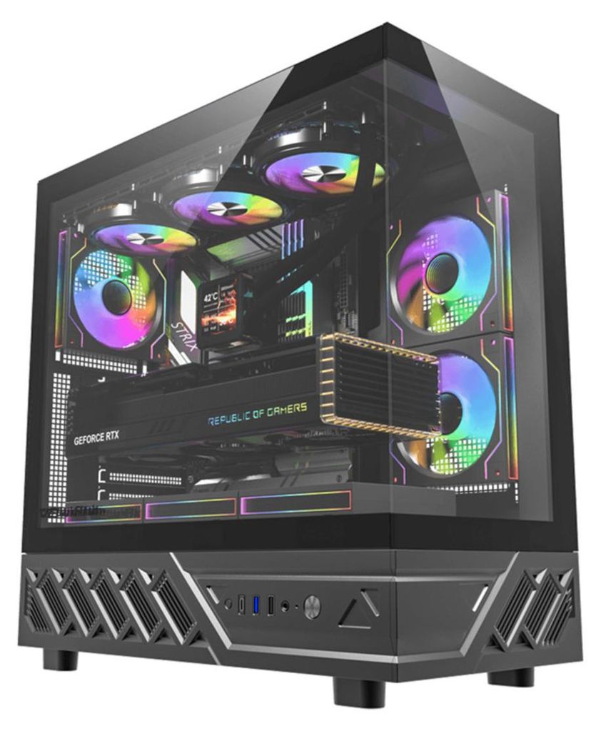 darkFlash - DS950 BLK +6F - Computergehäuse Produktbild 