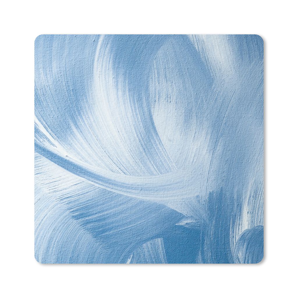 MuchoWow® Mauspad Mousepad Blau - Acrylfarbe - Gestaltung Produktbild 