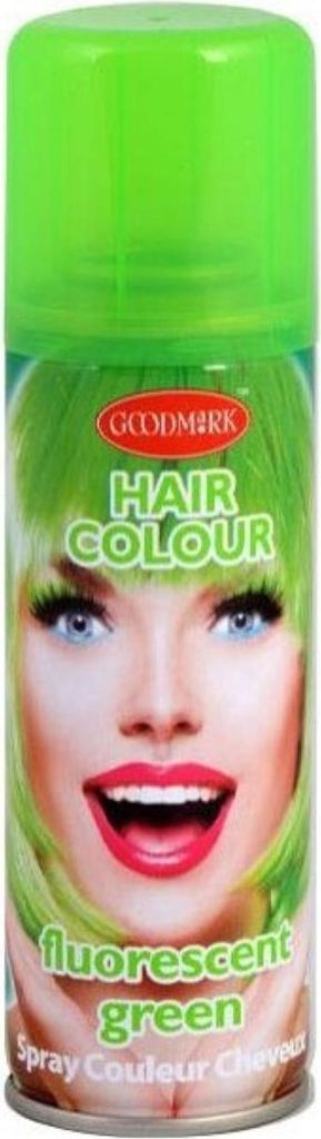 Color Haarspray fluoreszierend 125 ml | Neon Grün Produktbild 