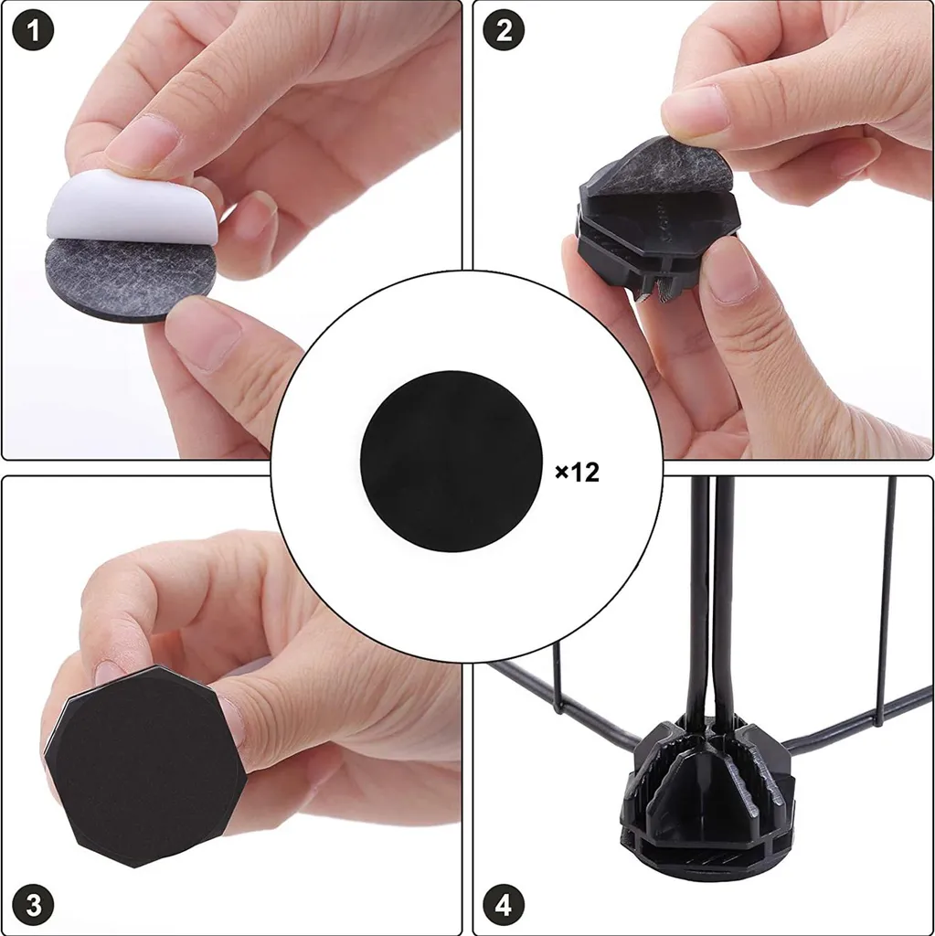 Espace de jeu sécurisé pour petits animaux cage 12 grilles d'intérieur
