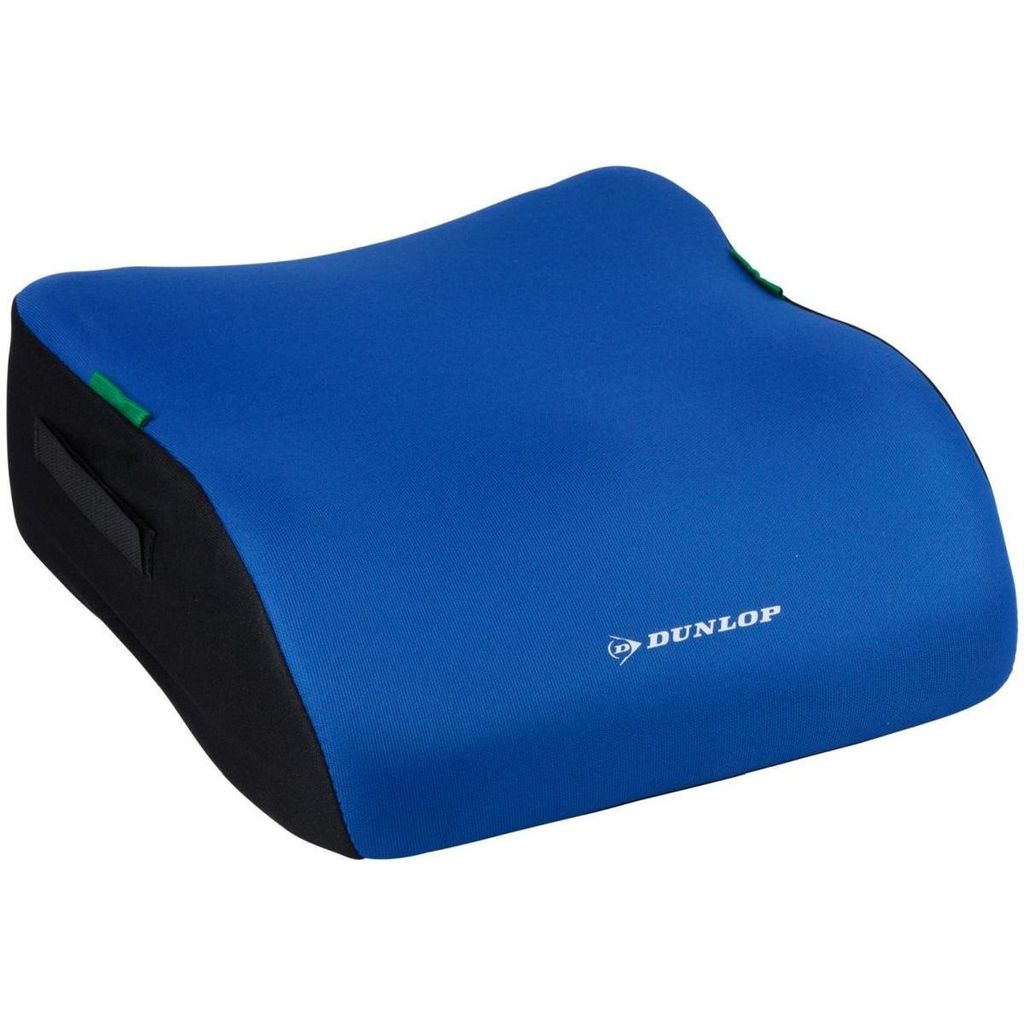 Dunlop Sitzerhöhung Auto Kinder Blau Kindersitzerhöhung ECE R129 - Ergonomischer Kindersitz Ab 3 Jahre - Kinderautositz Mit Waschbarem Bezug - Si...