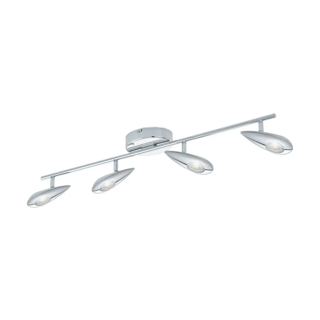 Analisi Eglo 95753 Pedregal: Efficienza LED 4x3.3W e Design in Acciaio - 2