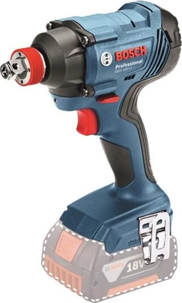 Bosch GDX 180-LI, Sterownik udarowy, Uchwyt pistoletowy, Zdjęcie produktu 