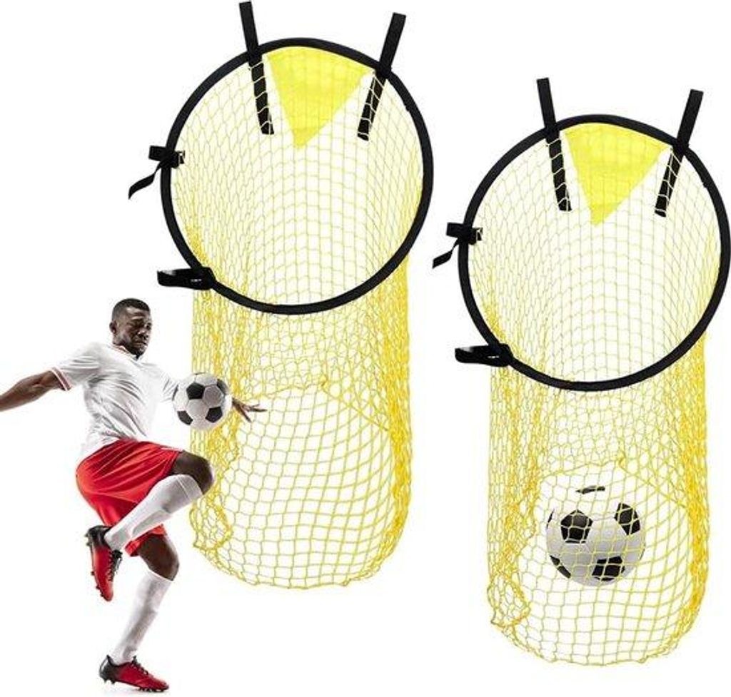 Draagbares Fußballtor mit Netz für Präzisionstraining