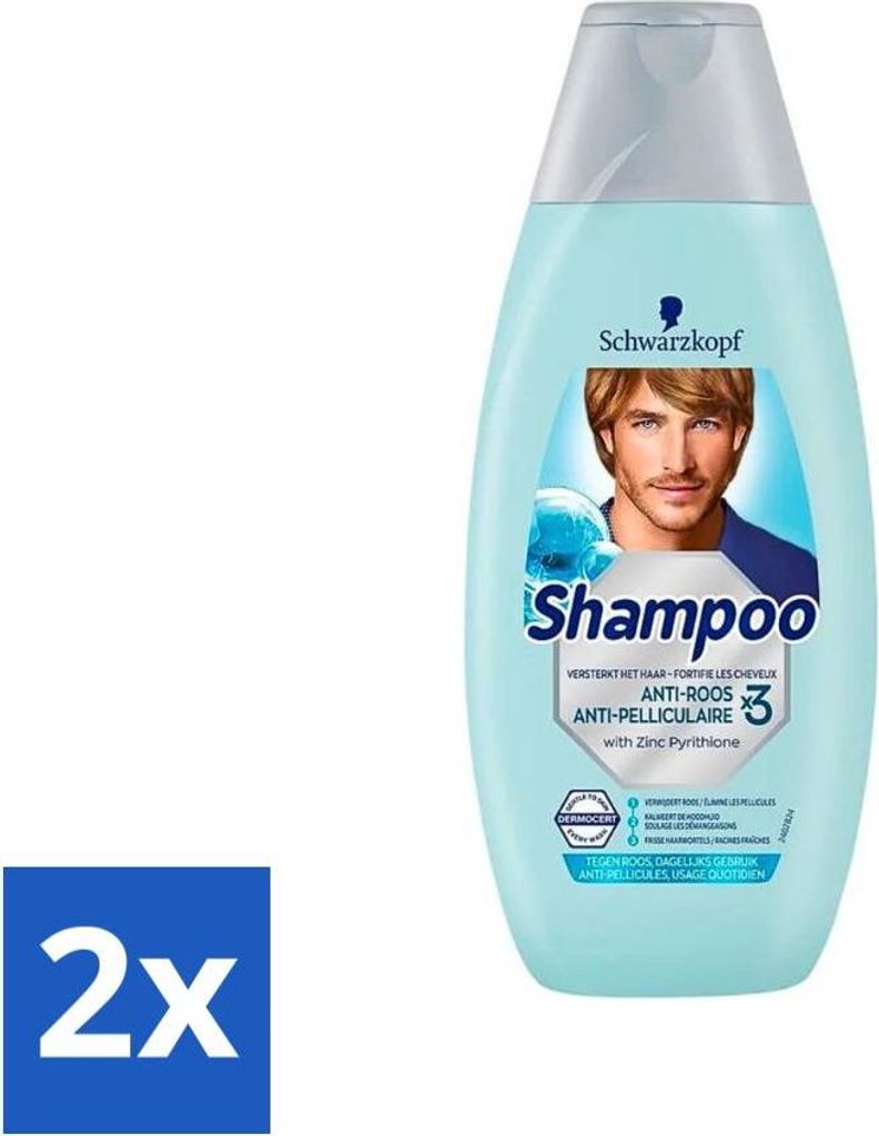 Schwarzkopf - Anti-Schuppen Shampoo - Gegen Schuppen & Juckreiz - 400 ml - Vorteilspack - 2 Stücke