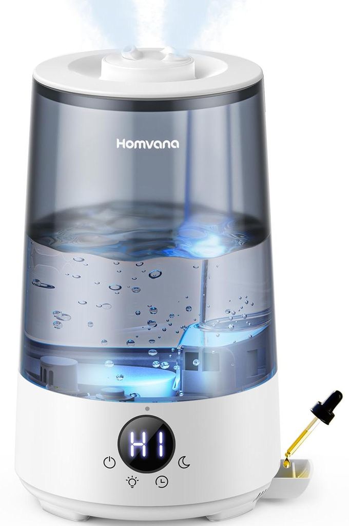 Umidificatore Homvana Cool Mist per camera da letto Immagine del prodotto 