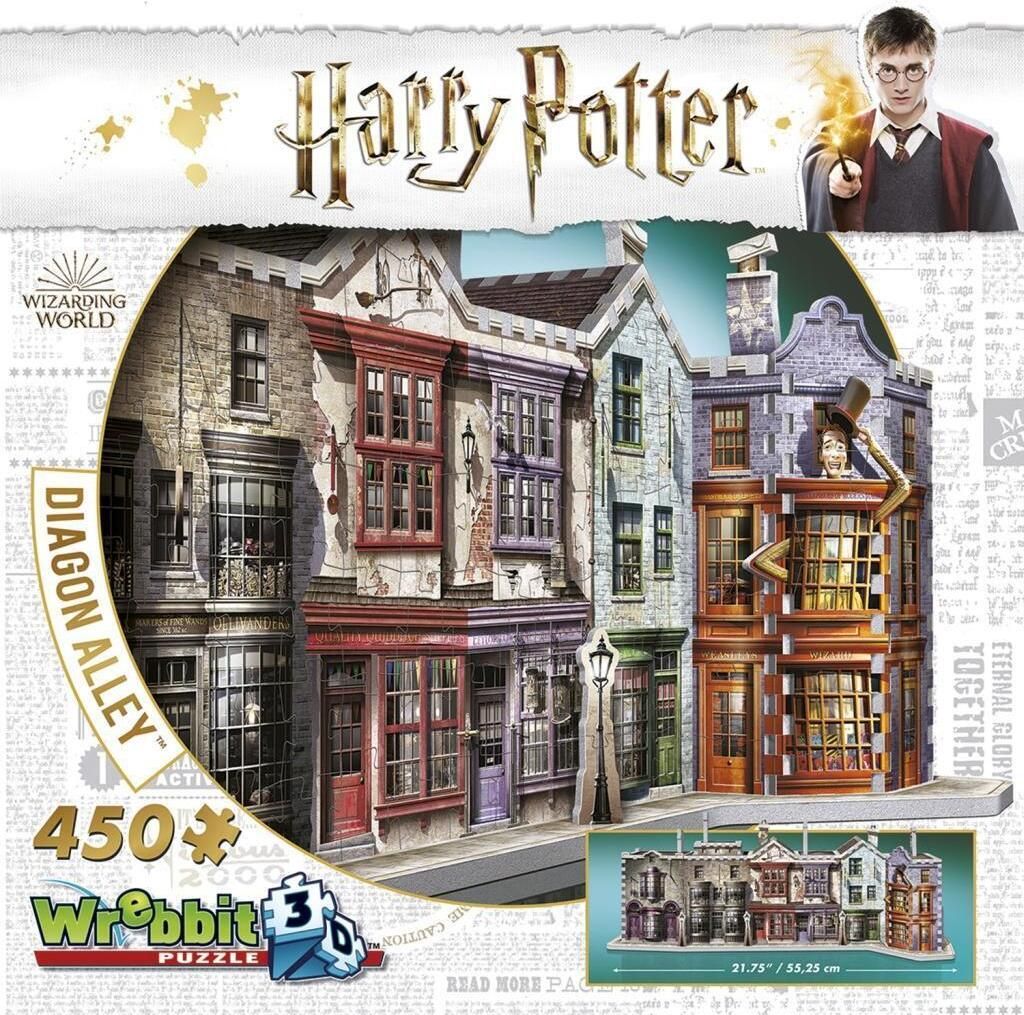 Winkelgasse/Diagon Alley - Harry Potter/ 3D-Puzzle 450 Produktbild 10