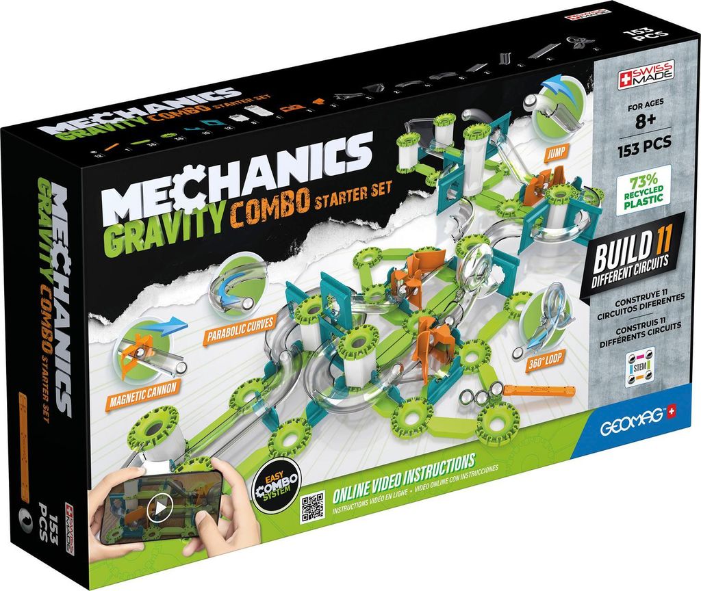 Mécanique Gravity RE Combo Starter Set Hero GEOMAG GEO-757 Image du produit 
