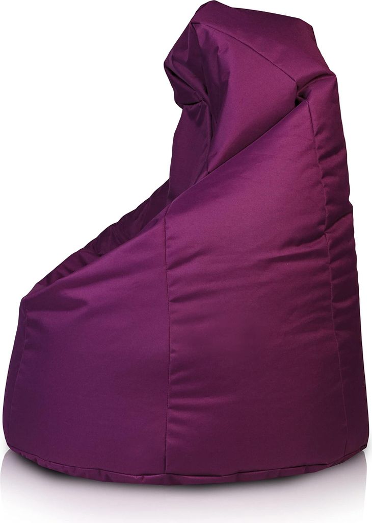 Ecopuf - Sitzsack Bean Bag Gamingsessel 90 x 130 cm, Active Violett Nc5