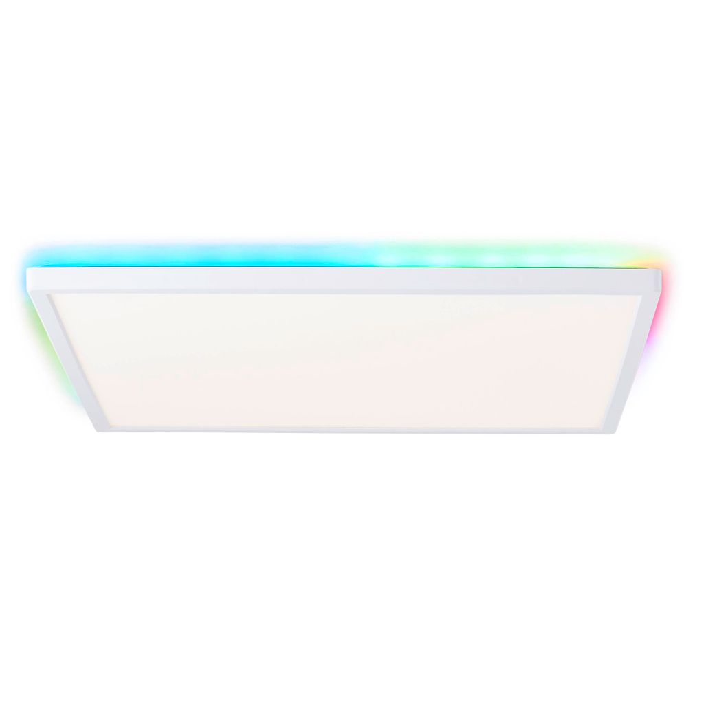 BRILLIANT Saltery LED Deckenaufbau-Paneel 42x42cm weiß