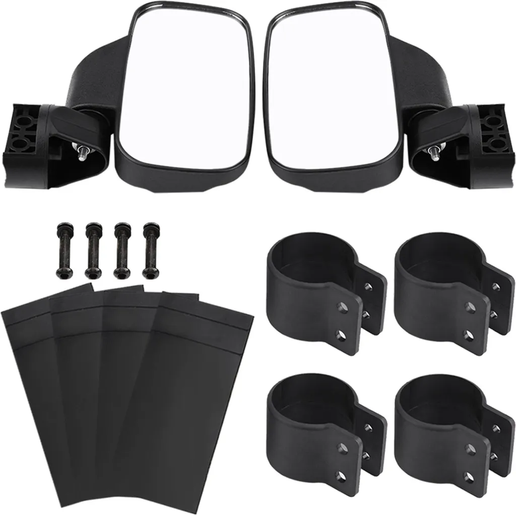 Rétroviseur de poignée de moto Wearcoht à miroir convexe universel