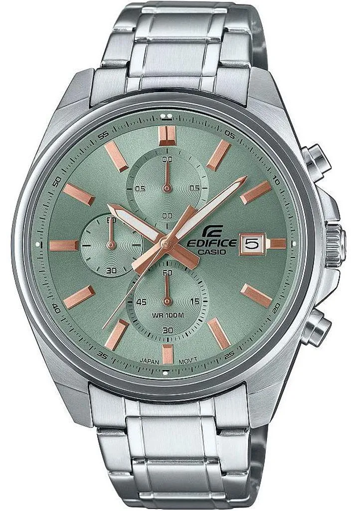 Montre Chronographe Homme CASIO Edifice EFV-610DE en Acier Inoxydable Argent