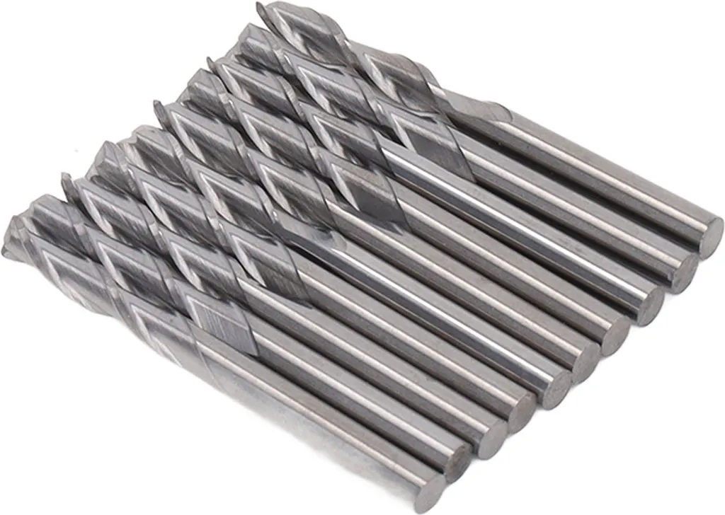 Set 10 Frese HSS 1/8 Pollici per Legno e Plastica | Mini Trapano Dremel