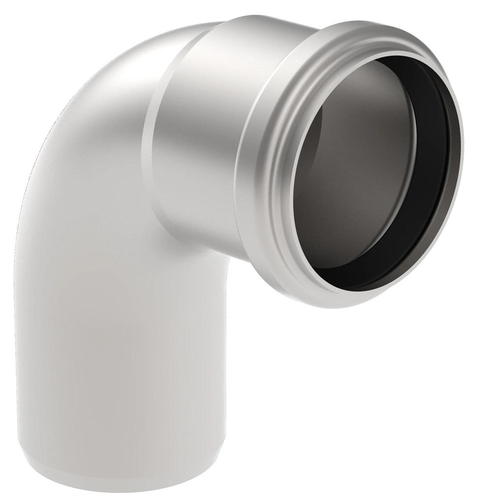 Blücher Rohrbogen 87,5°, EuroPipe, Edelstahl 1.4301, mit 2 Produktbild 