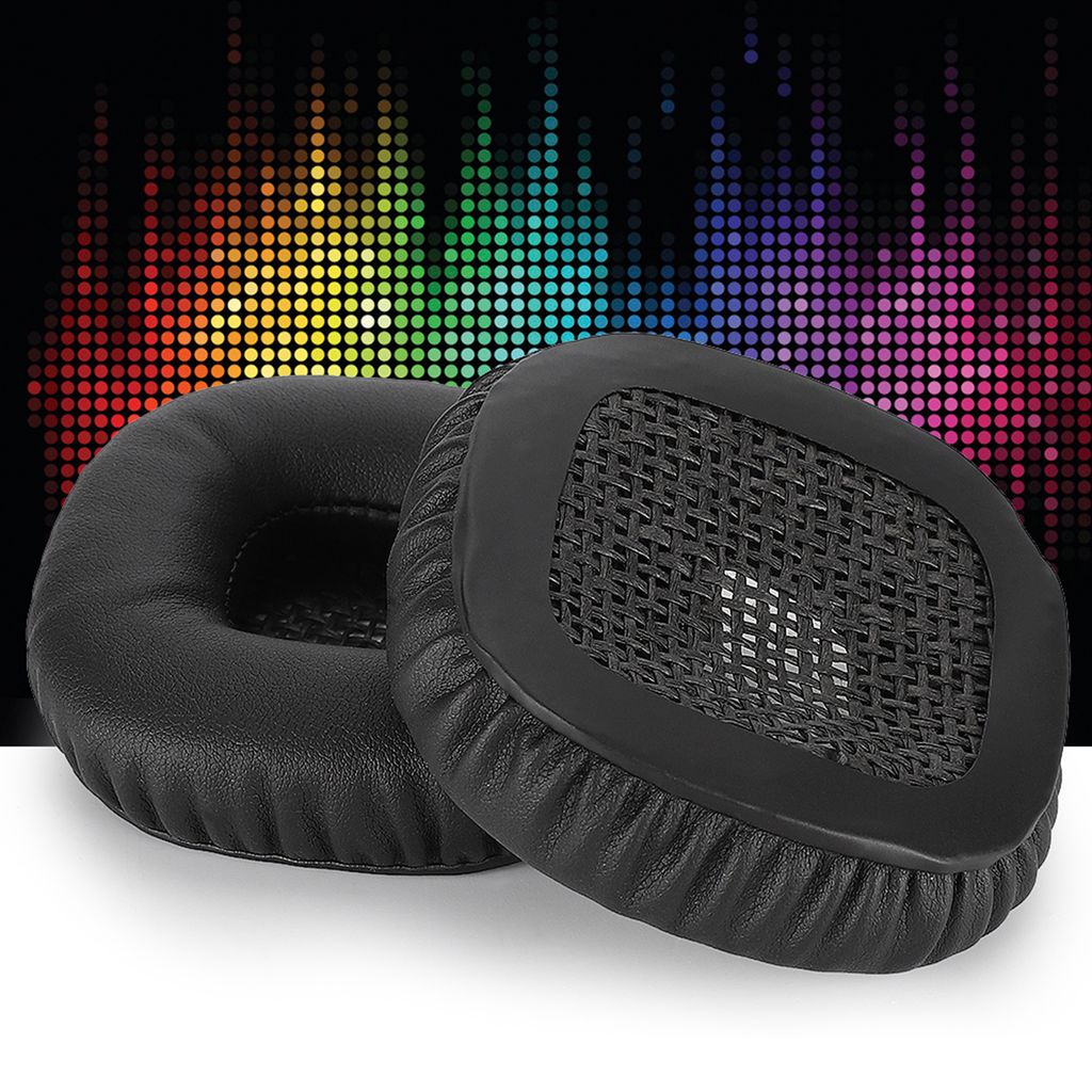 Kopfhörer-Ohrpolster, ergonomische Softphone-Headset-Ohrpolster Ohrenschützer Ersatzschaum-Baumwollkissen-Ohrhörer Abdeckung für Major II-Kopfh...