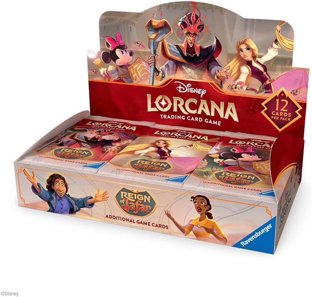 Lorcana Reign of Jafar 4 Booster Box Case Produktbild 