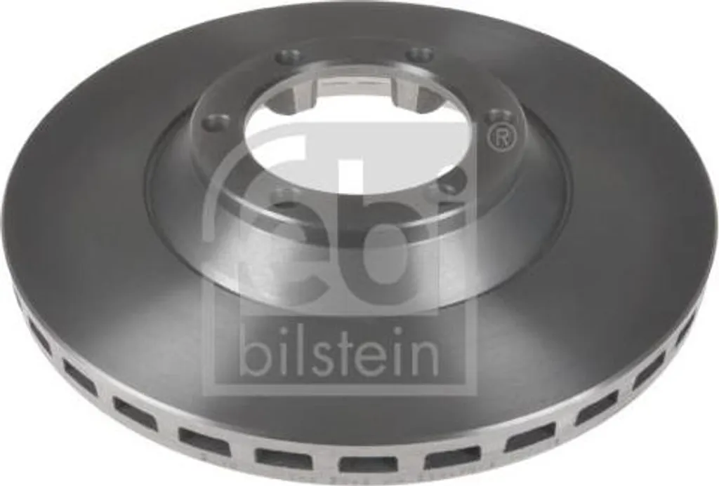 Disque de frein fonte renforcée 108655 FEBI pour Galloper I 2.5 TD et V6