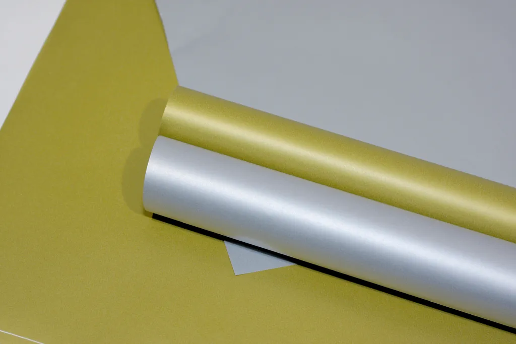 Clairefontaine Papier Affiche Argent 60 x 80 cm 90g - Lot de 10 - 384576C