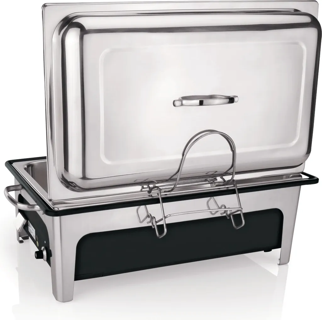 Chauffe-Plat Professionnel Électrique GN 1/1 en Inox - Buffet Restauration