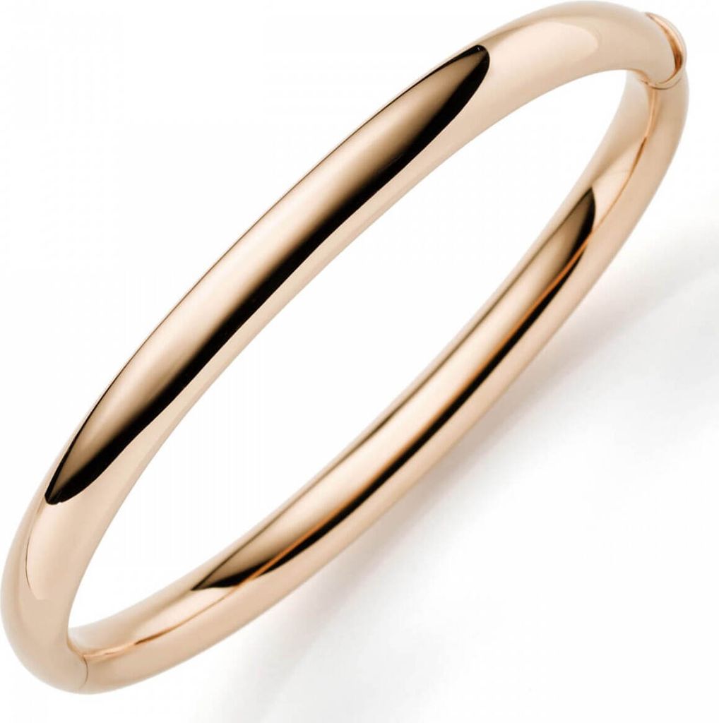 Armreif Armband Armschmuck aus 750 Gold Rotgold 6mm breit Damen Goldarmreif