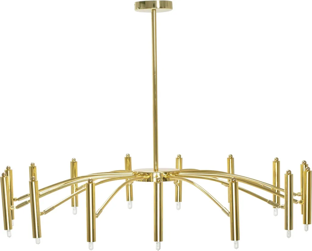 Lampada tooLight APP1197-15CP Gold: Eleganza 15 Luci per il Tuo Salone
