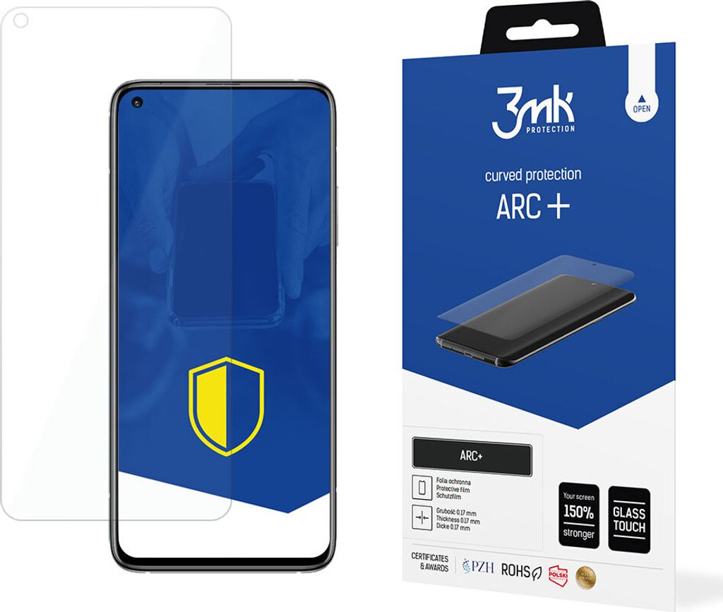 3mk Display Schutzfolie ARC+ für Xiaomi Mi 10T/Mi 10T Pro 5G 0,17mm Self-Heal