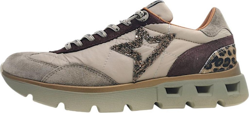 Cetti SRA sportlicher Schnürer Beige in Gr. 36