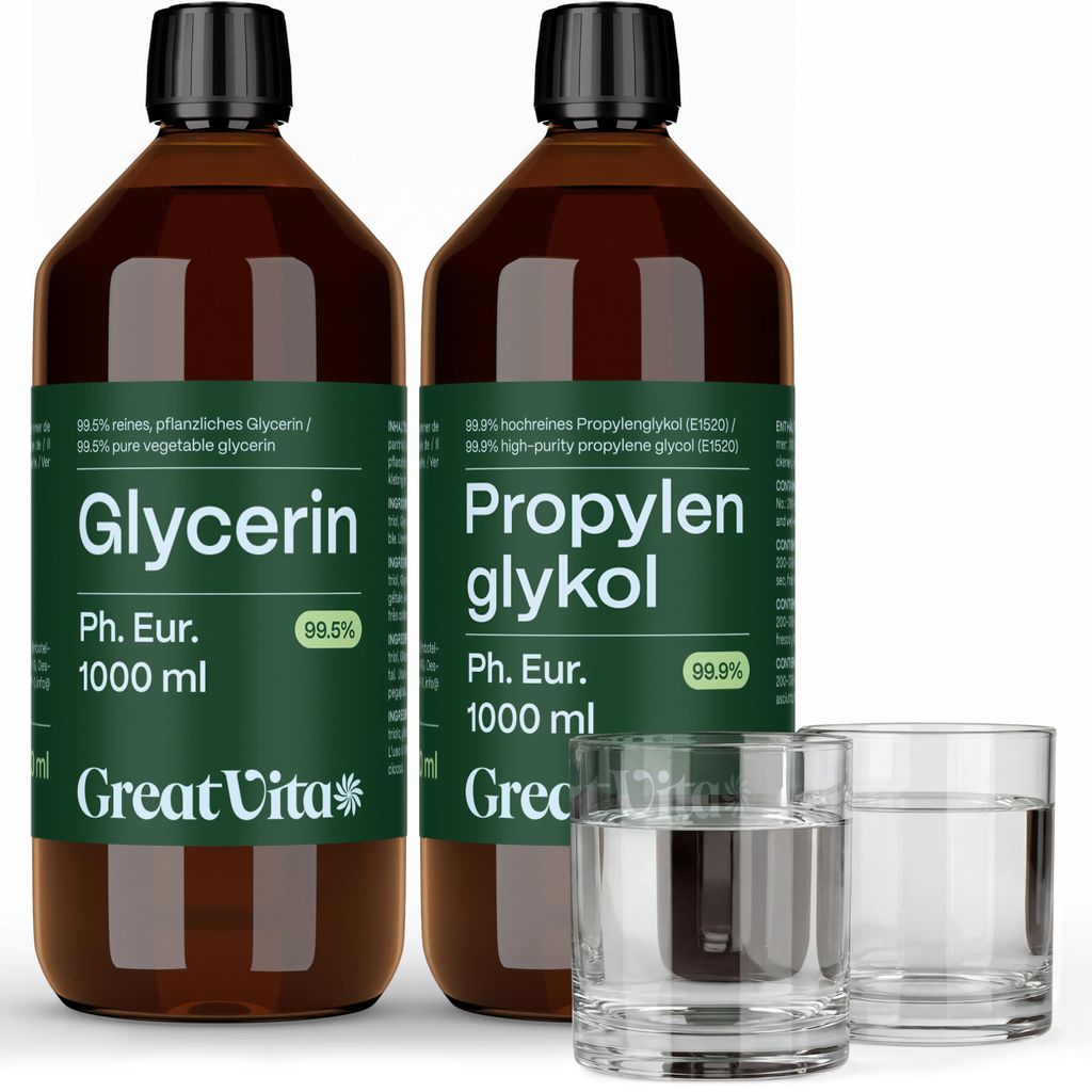 GreatVita Set Glycerin+Propylenglykol Produktbild 