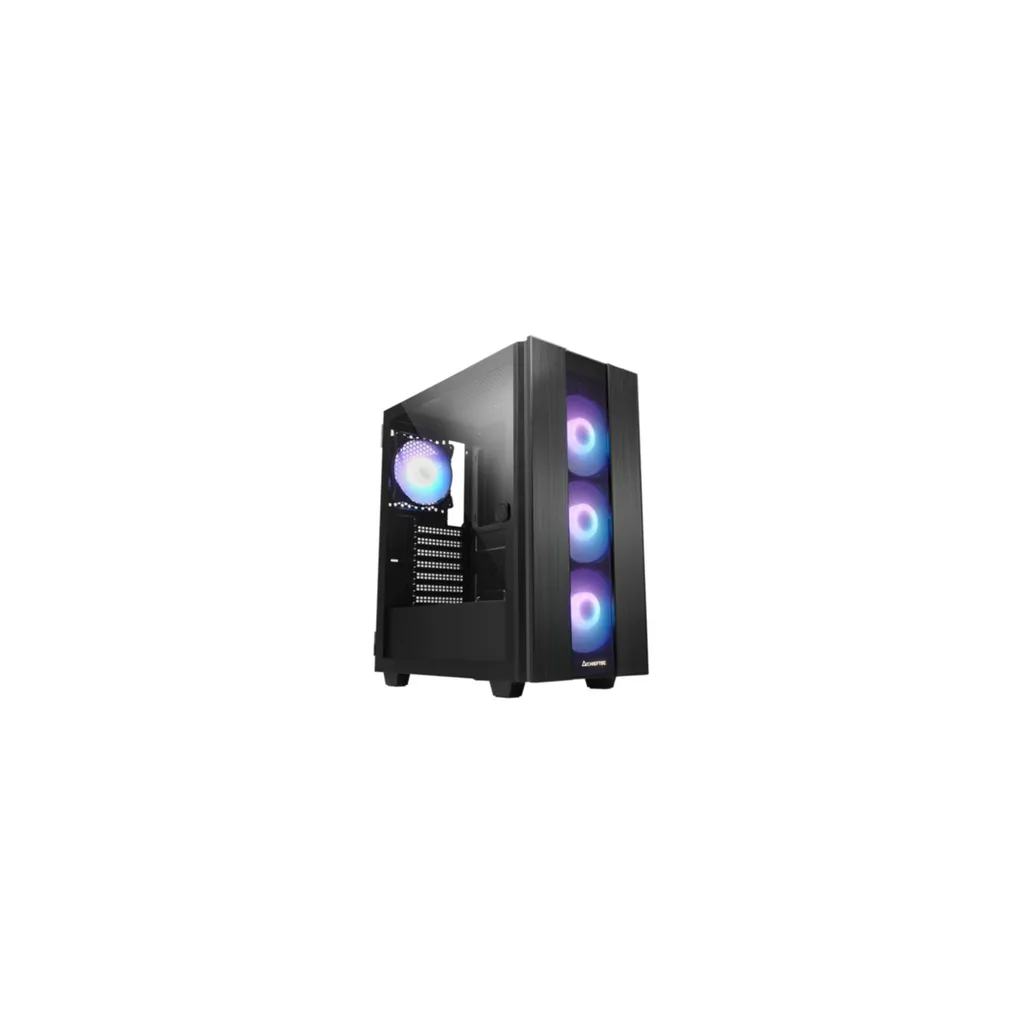 Chieftec Hunter 2 GS-02B-OP Boîtier PC Gamer ATX Noir Haute Performance
