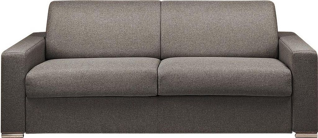 4-Sitzer-Express-Sofa – Anthrazit – Maße der Liegefläche: 160 cm – Matratze 14 cm – mit Memory-Effekt – CALITO