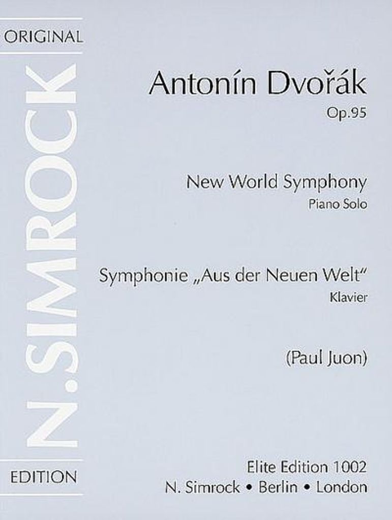 Sinfonie e-Moll Nr.9 op.95für Klavier