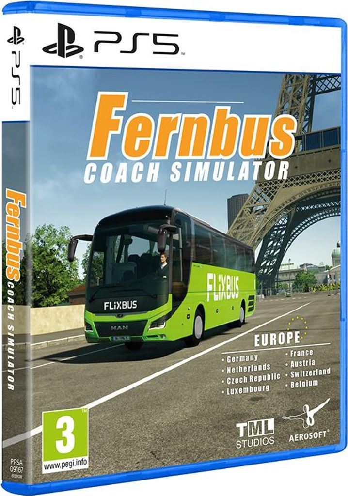 Aerosoft Fernbus Coach Simulator Playstation 5 Simulatore Immagine del prodotto 