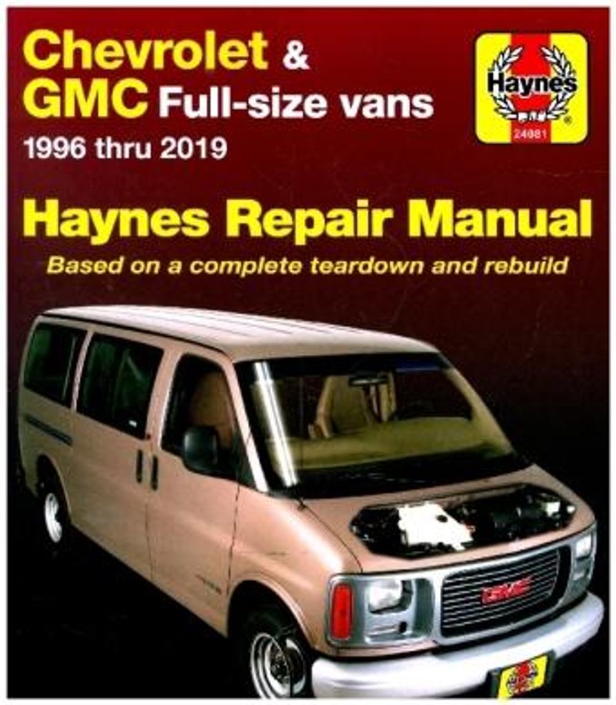 Chevrolet Express & GMC Savana full-size petrol vans (1996-2019) (USA)