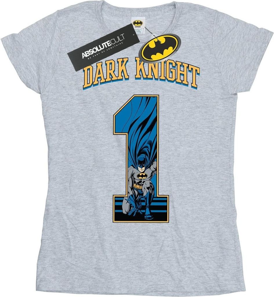 DC Comics - "Dark Knight" T-Shirt für Damen BI10393 (S) (Grau)