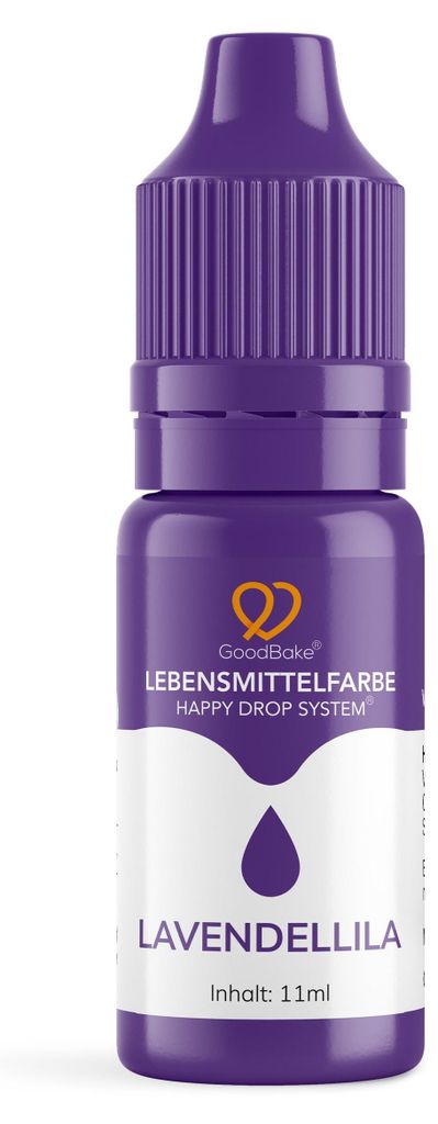 GoodBake Lebensmittelfarbe Lavendellila 11ml – flüssig, Produktbild 