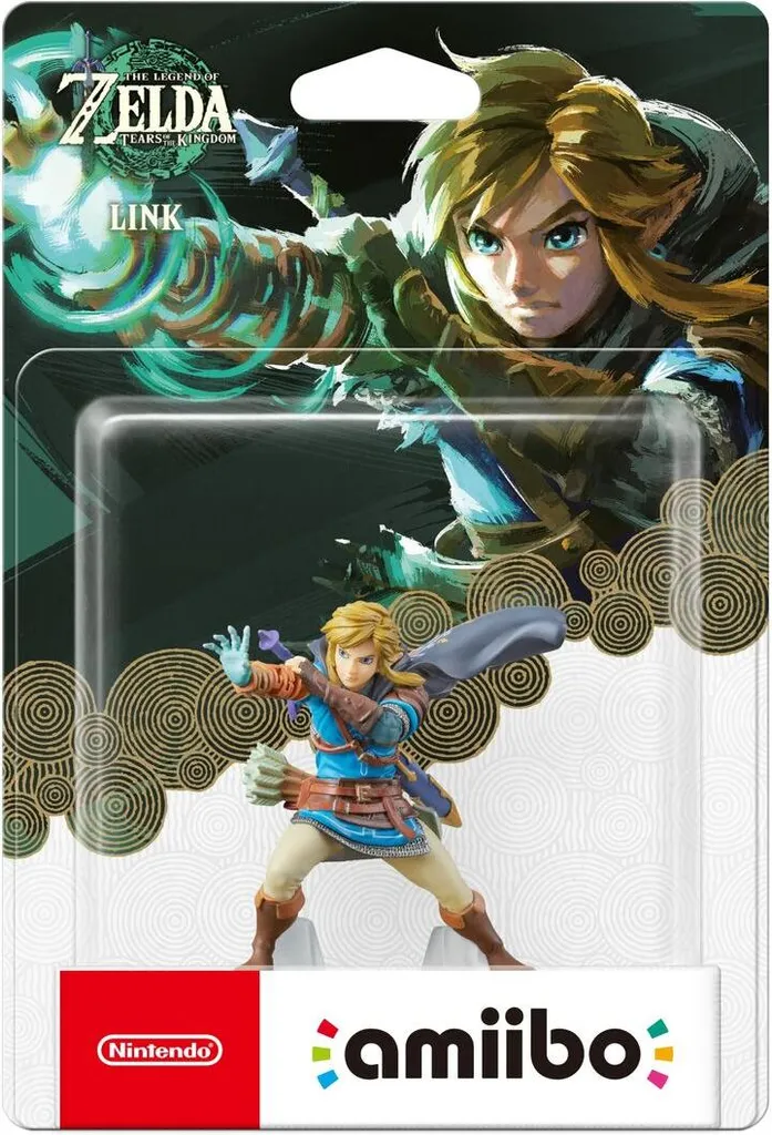 Amiibo Link Tears of the Kingdom : Figurine NFC avec Bonus de Jeu
