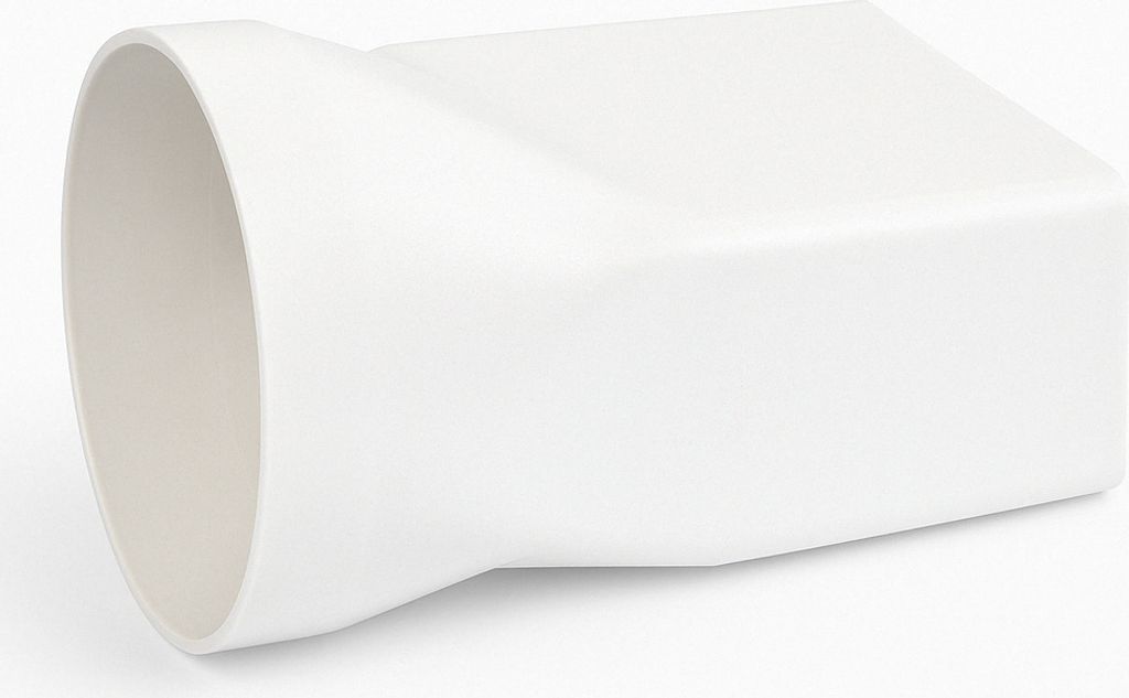 Rundkanalsystem Bogen Verbinder Lüftungszubehör Abluft PVC