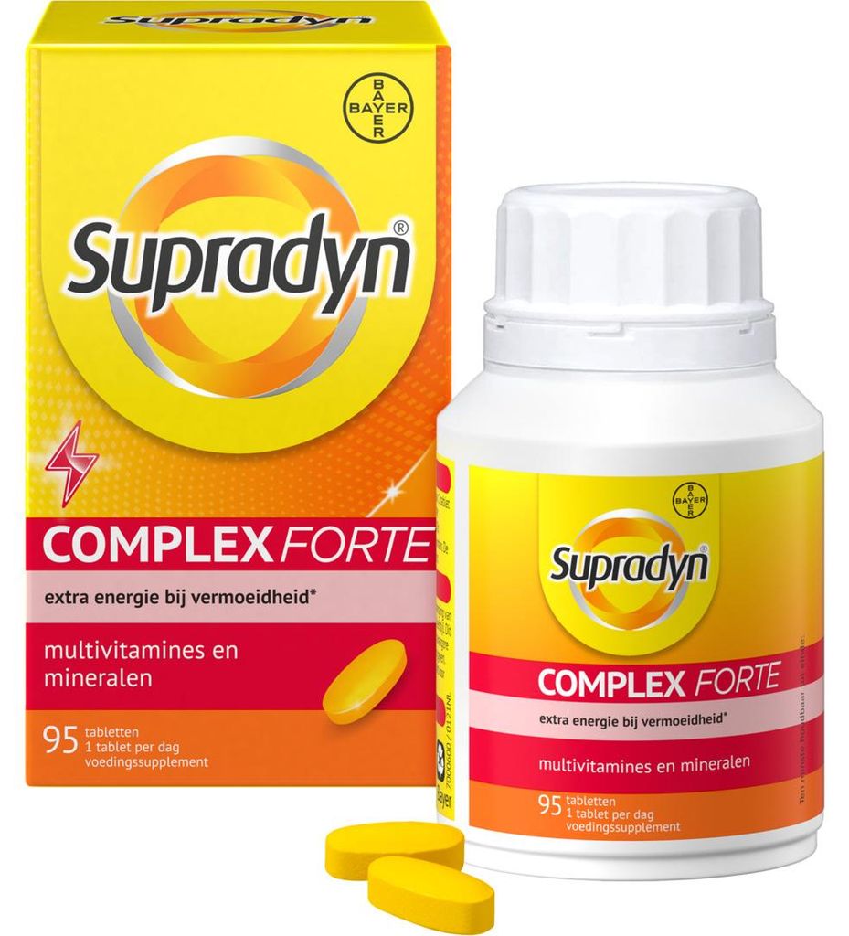 Supradyn Complex forte (95 tabletten) Productafbeelding 