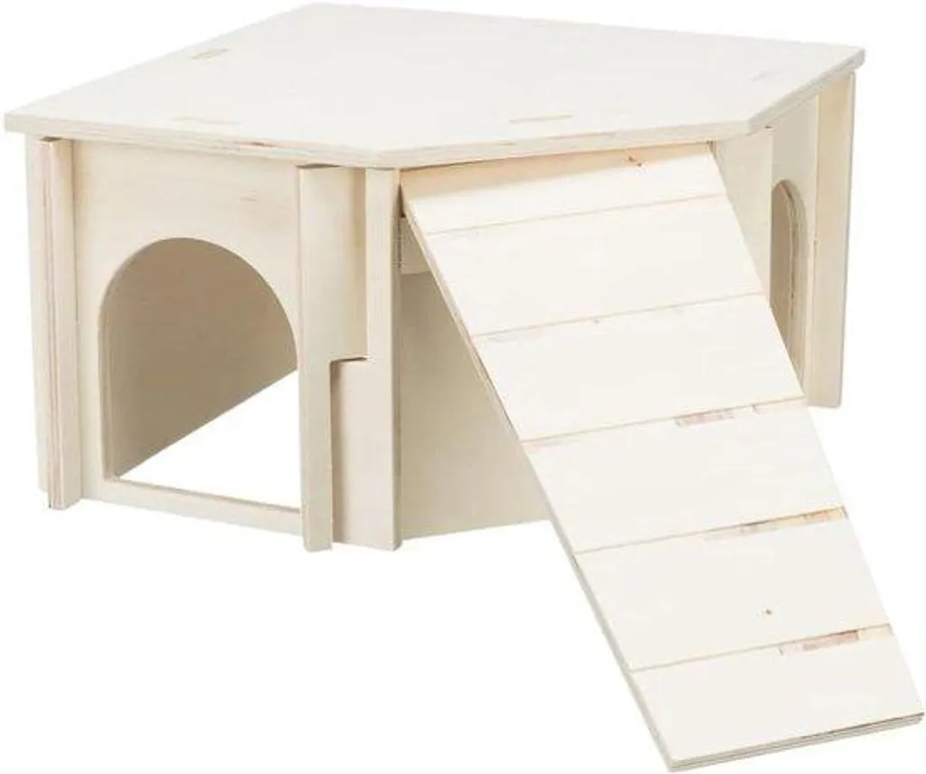 Maison Thore pour lapins et cochons d'Inde 30x18x30cm - Modèle 61244