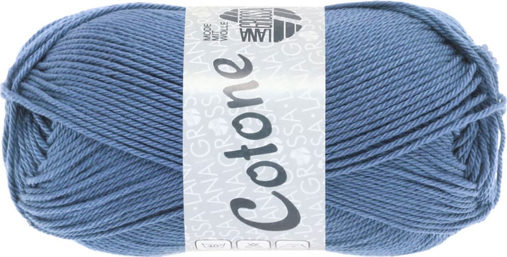 Lana Grossa - Cotone 0071 jeans Produktbild 