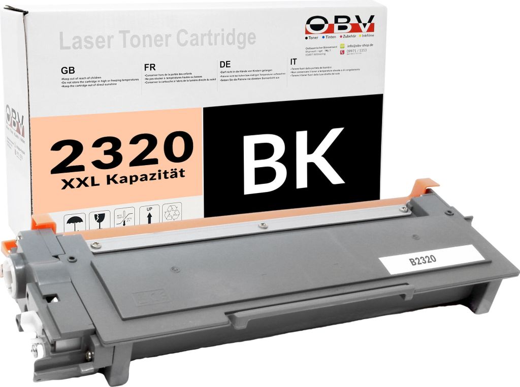 Kompatibler XXL Toner für DCP-L2500D DCP-L2520DW ersetzt TN-2320 Schwarz - ca. 10.400 Seiten