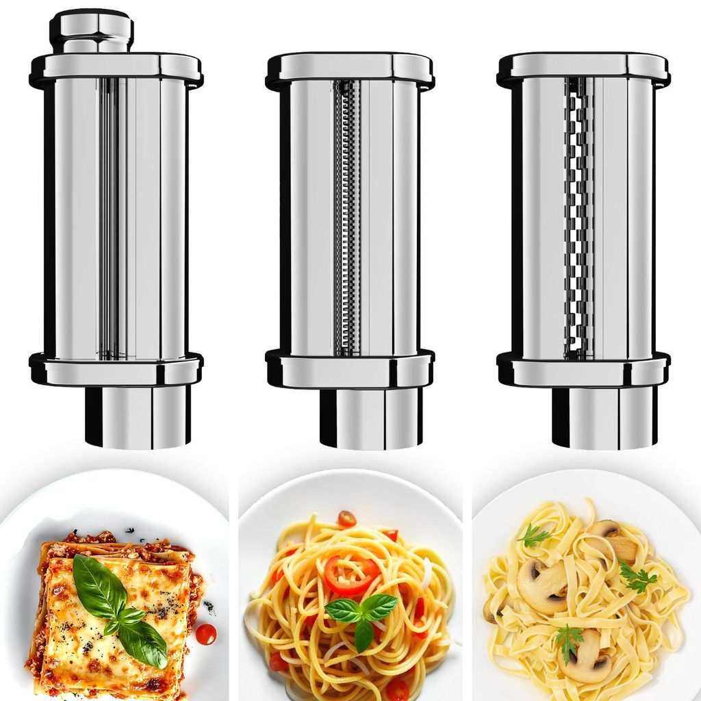 Set Fentic : rouleau à pâtes, coupe-spaghetti et Image du produit 
